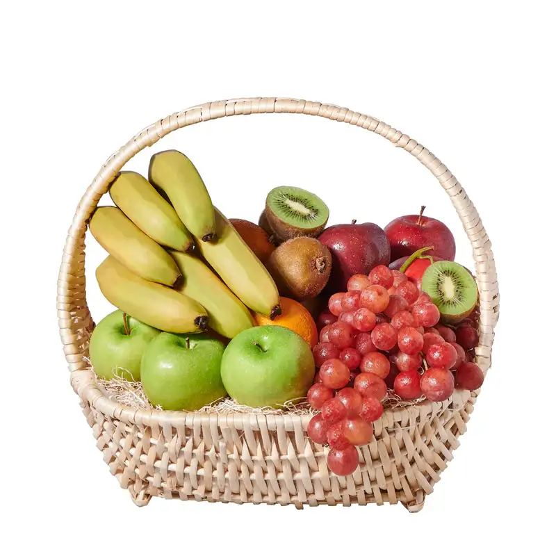 Hình ảnh giỏ hoa quả tặng làm nổi bật sự sang trọng Hình ảnh giỏ hoa quả tặng làm nổi bật sự sang trọng