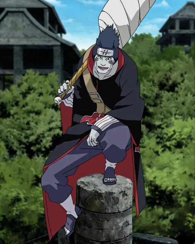 Kisame Hoshigaki và dụng cụ áp đảo trong từng khung hình.