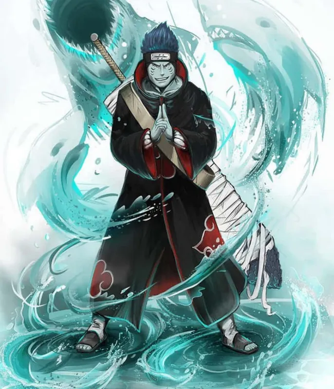 Kisame Hoshigaki – sự lạnh lùng và uy lực trong từng khung hình.