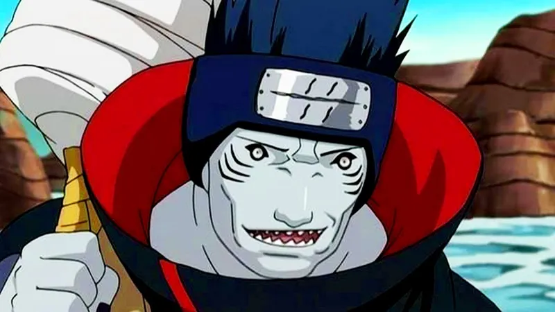 Hình ảnh chân thực của Kisame Hoshigaki trong Naruto.