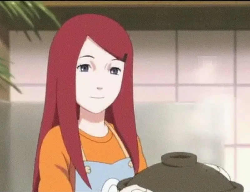 Kushina Uzumaki trong hình ảnh đậm chất nữ chiến binh