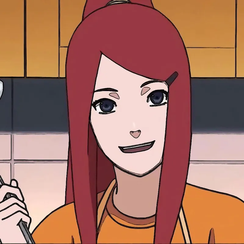 Hình ảnh Kushina Uzumaki đầy đủ cá tính và mạnh mẽ