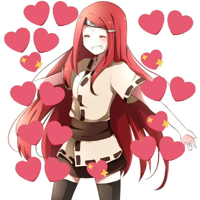 Hình ảnh Kushina Uzumaki làm nổi bật sức mạnh nội tâm