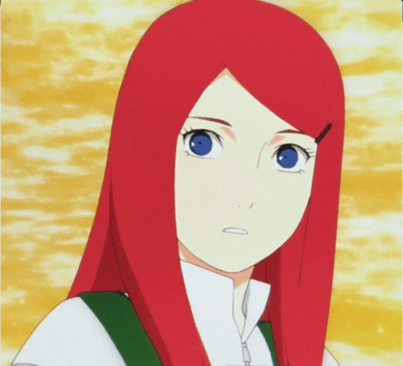 Ảnh Kushina Uzumaki thể hiện sự rõ ràng và mạnh mẽ