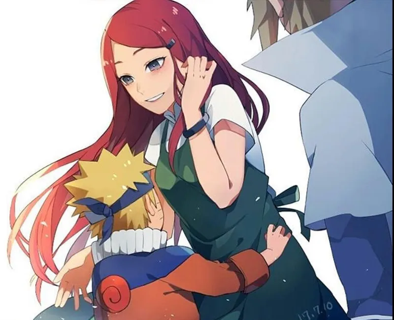 Kushina Uzumaki trong một hình ảnh đáng nhớ và đẹp mắt