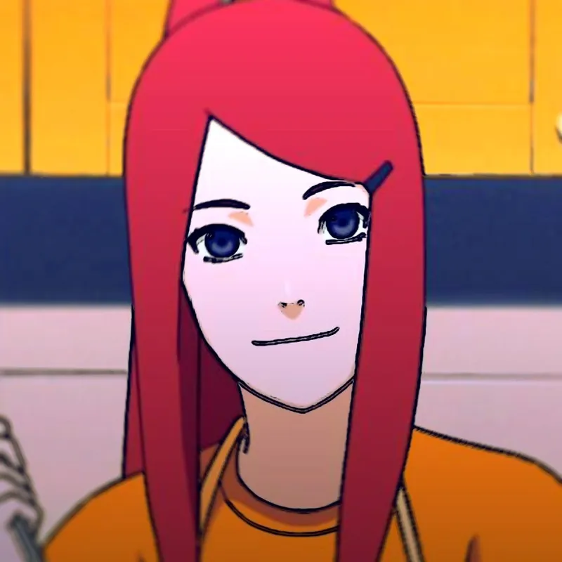 Ảnh Kushina Uzumaki khắc họa vẻ đẹp vượt thời gian