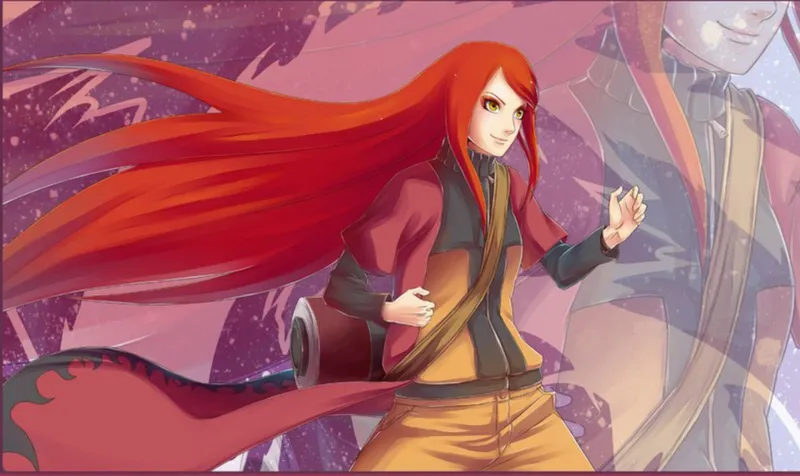 Nét đẹp của Kushina Uzumaki có thể hiện qua hình ảnh