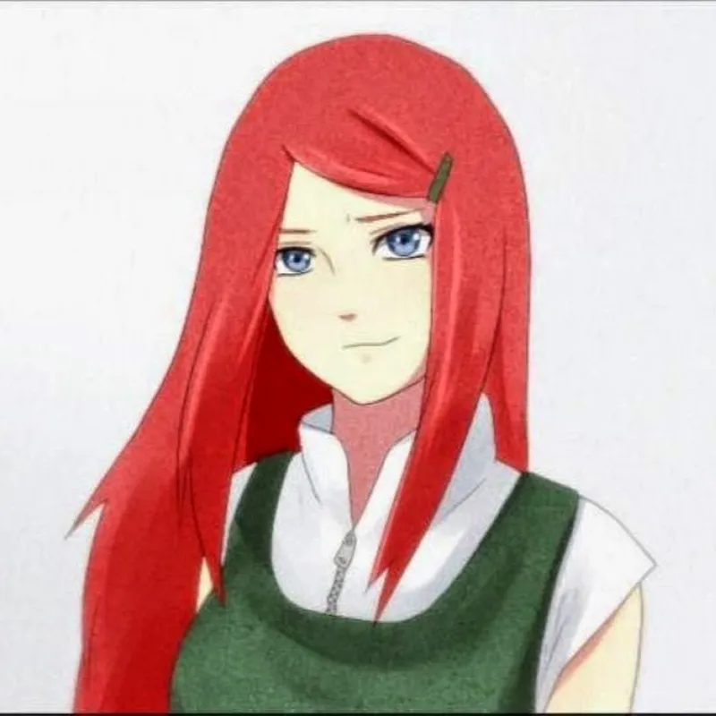 Kushina Uzumaki nổi bật trong bức ảnh với sức hút mạnh mẽ