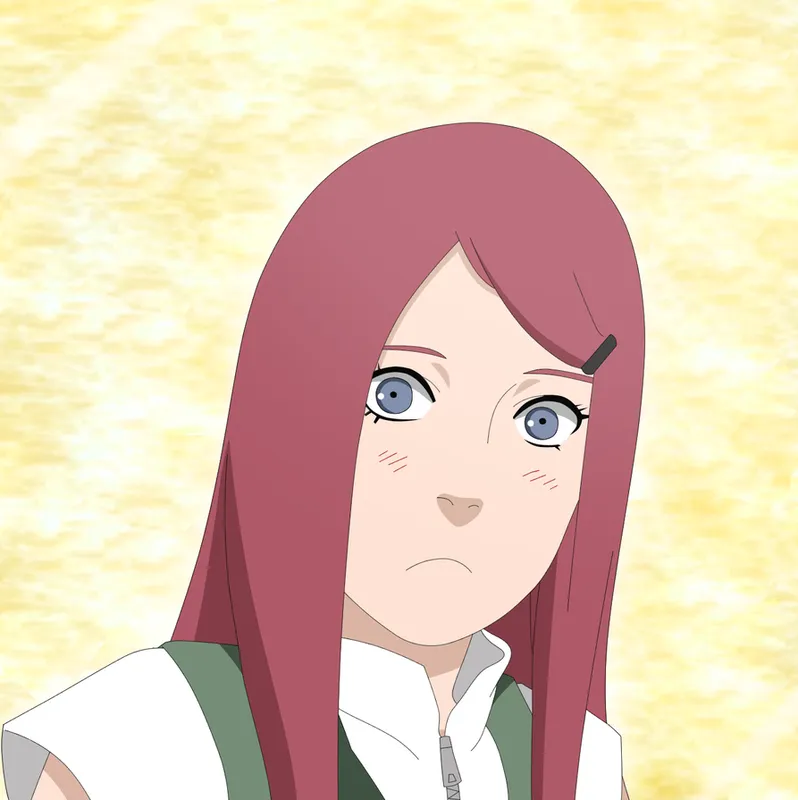 Hình ảnh Kushina Uzumaki làm người với tinh thần mạnh mẽ