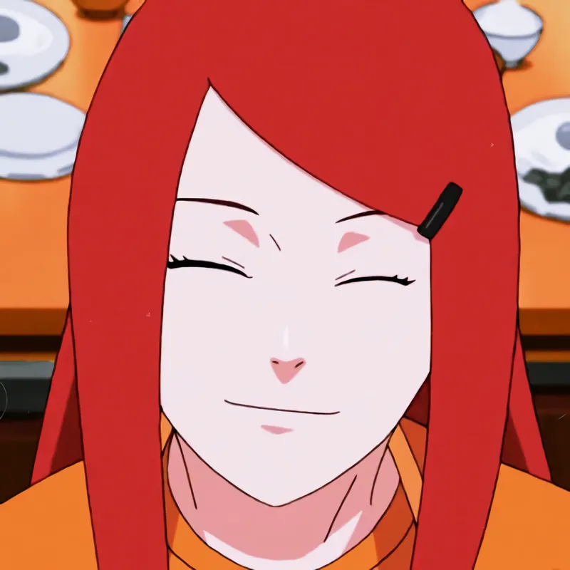 Ảnh Kushina Uzumaki mẹo nhớ về sức mạnh và hãy quyết tâm