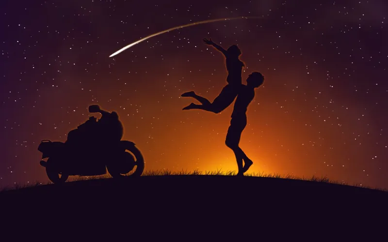 Hình ảnh đôi trai gái yêu nhau dựa vai nhau dịu dàng Hình ảnh đôi trai gái yêu nhau dựa vai nhau dịu dàng