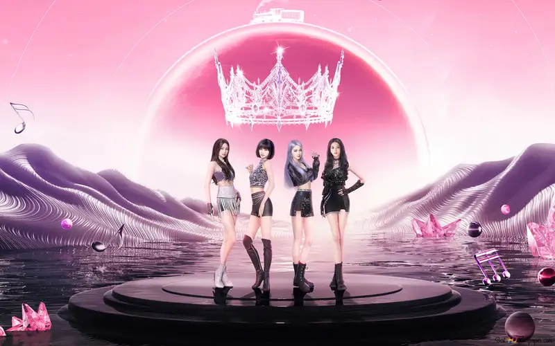 Những hình nền Blackpink trắng đen đầy phong cách, đậm chất nghệ thuật