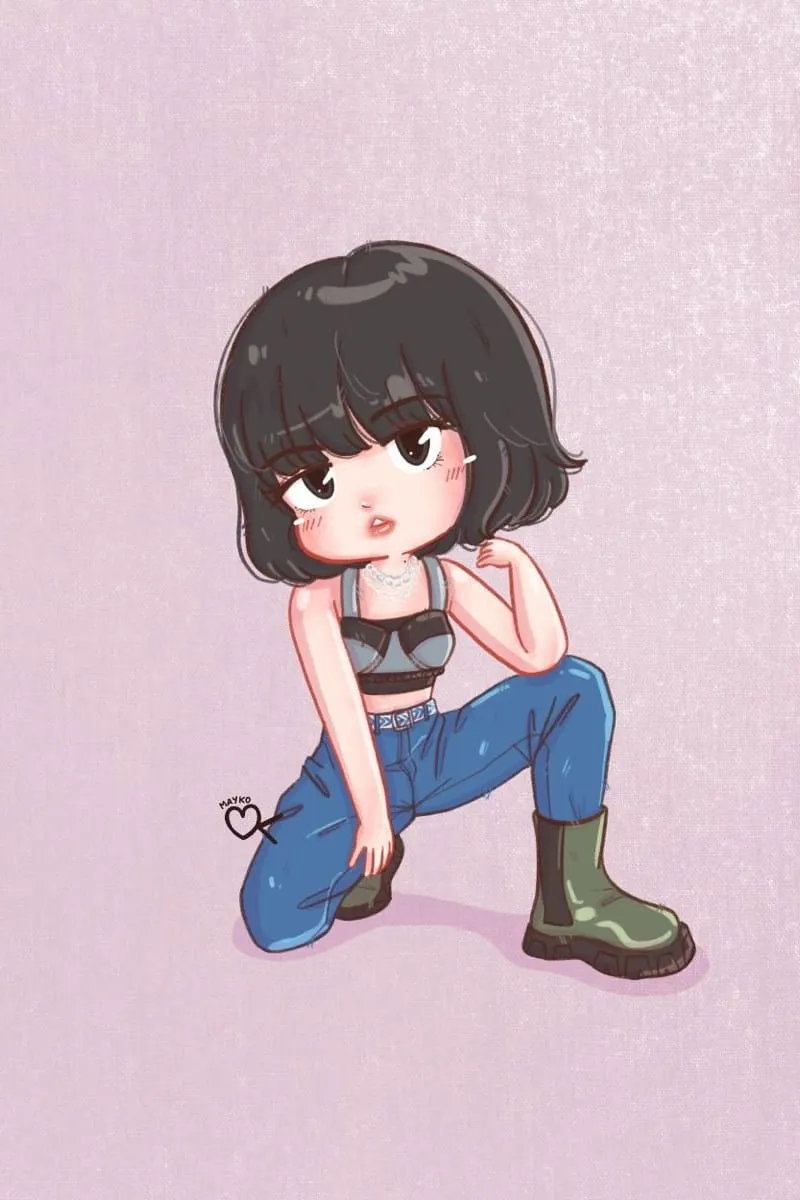 Ảnh Lisa chibi dễ thương, ngập tràn phong cách Blackpink! Ảnh Lisa chibi dễ thương, ngập tràn phong cách Blackpink!