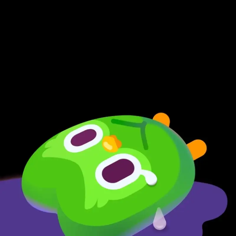 Duolingo meme khóc nhè hài hước