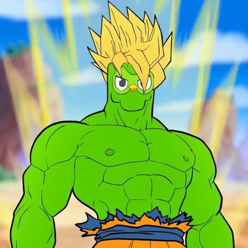 Duolingo meme Son Goku hài hước