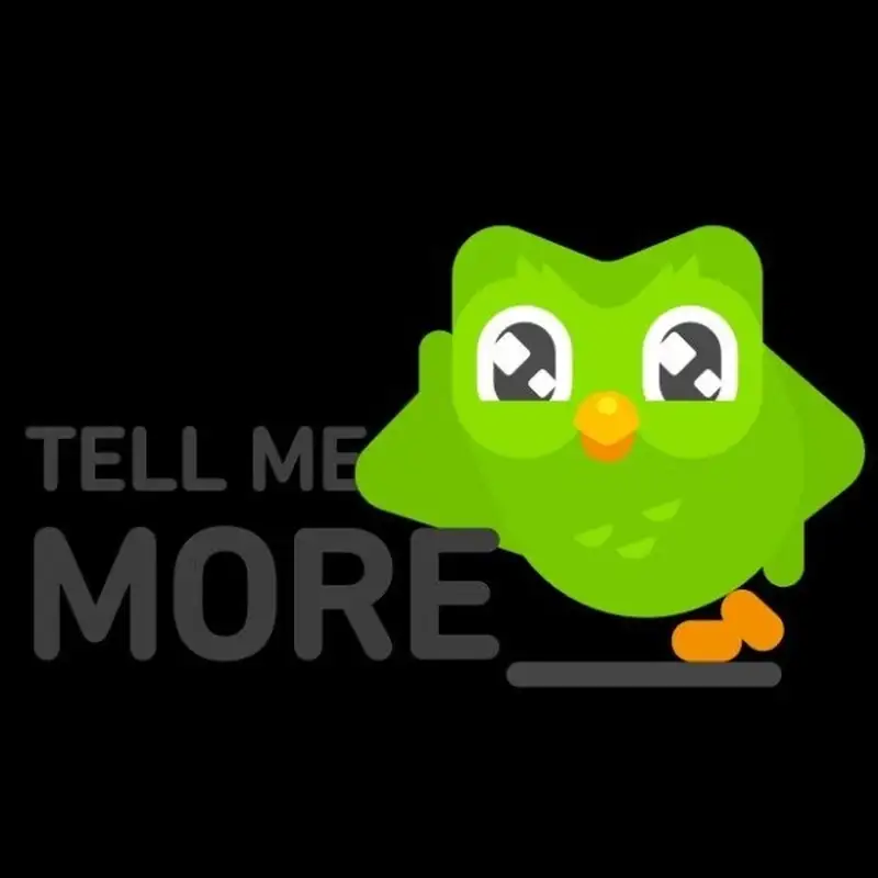 Duolingo meme trò truyện