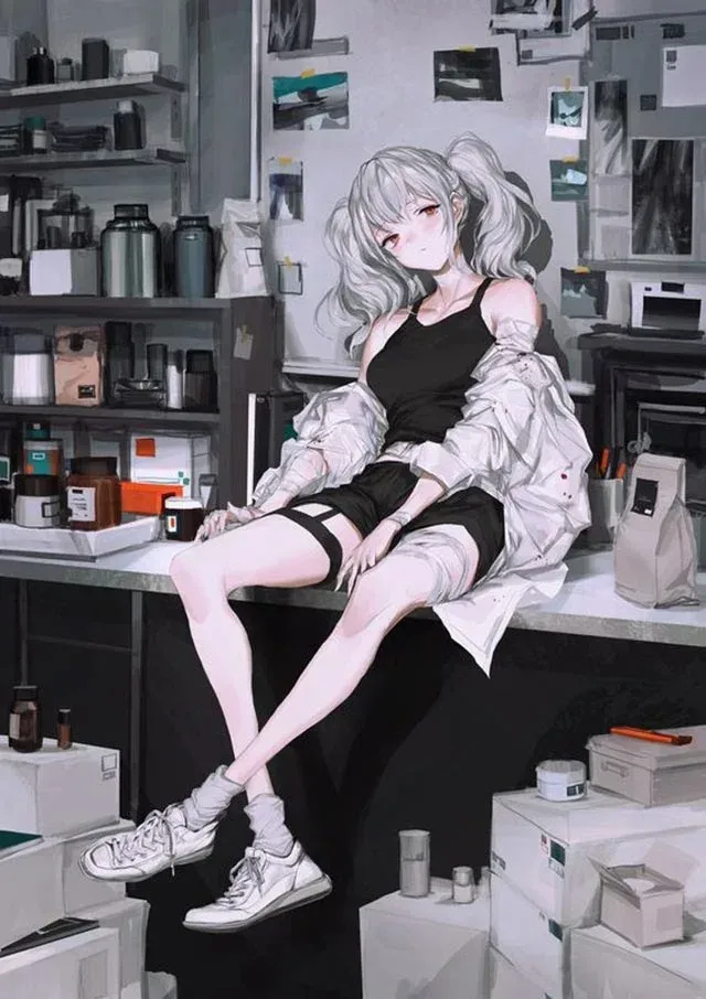 Thần thái sắc lạnh của ảnh gái anime ngầu mang vẻ bí ẩn Thần thái sắc lạnh của ảnh gái anime ngầu mang vẻ bí ẩn