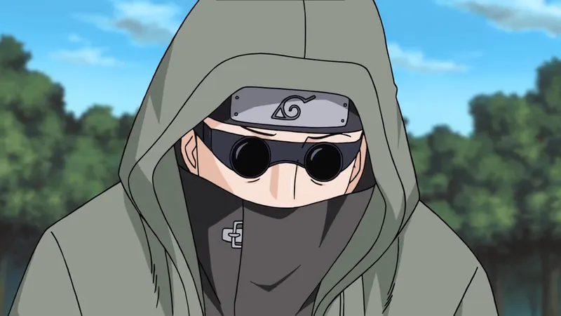 Trọn bộ ảnh Shino Aburame đầy phong cách và quyền lực