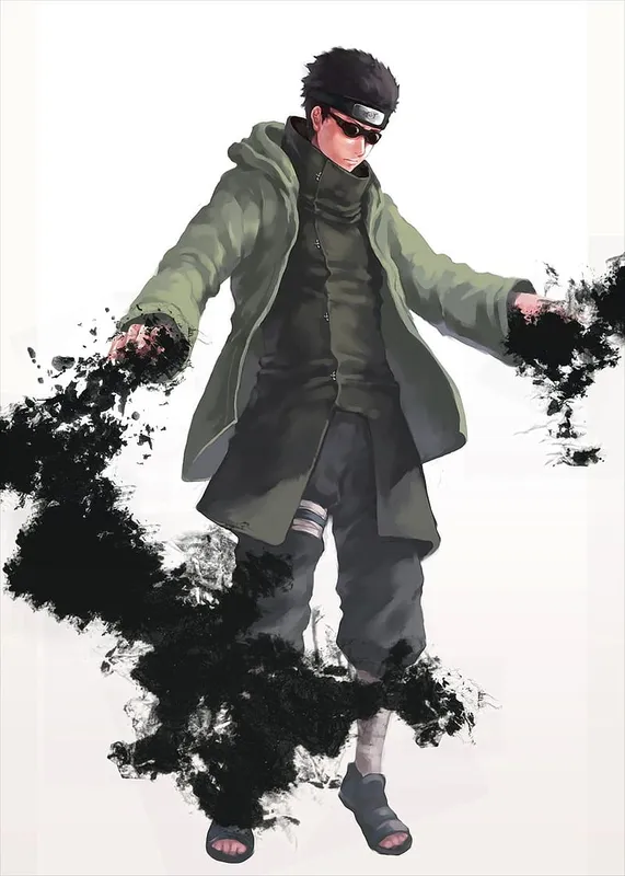 Ảnh Shino Aburame ấn tượng và đậm chất riêng của nhân vật