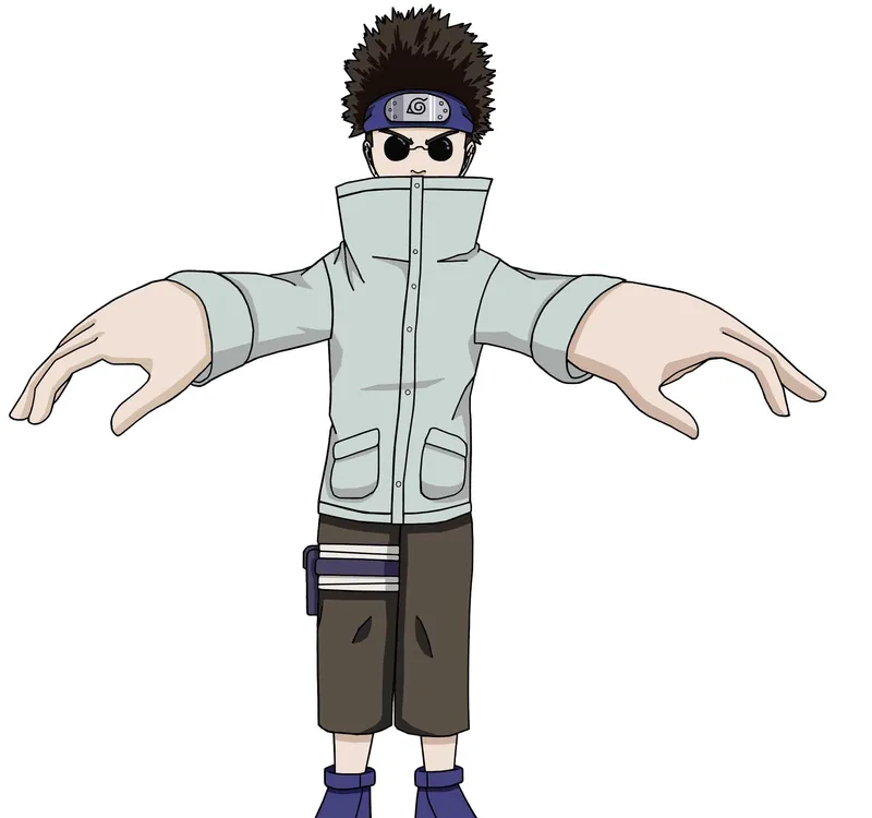 Shino Aburame với phong cách và sức mạnh đáng ngưỡng mộ