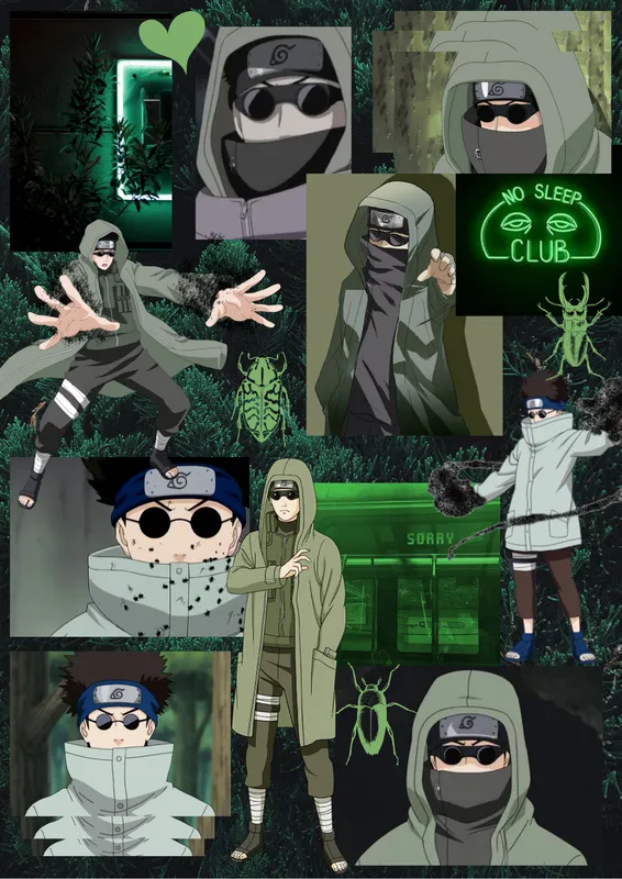 Ngắm nhìn Shino Aburame qua những ảnh tuyệt đẹp, sống động