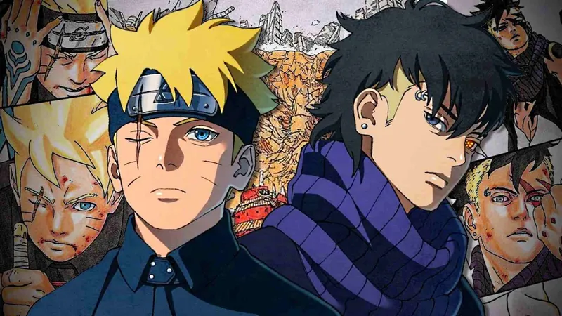 Ảnh nhân vật Kawaki đẹp, thu hút người yêu thích nghệ thuật anime
