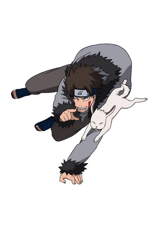 Hình ảnh Kiba Inuzuka với phong cách đầy uy lực Hình ảnh Kiba Inuzuka với phong cách đầy uy lực