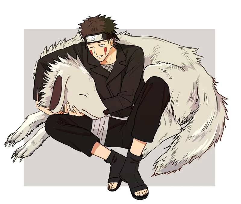 Hình ảnh Kiba Inuzuka thể hiện tinh thần phiêu lưu mạnh mẽ Hình ảnh Kiba Inuzuka thể hiện tinh thần phiêu lưu mạnh mẽ