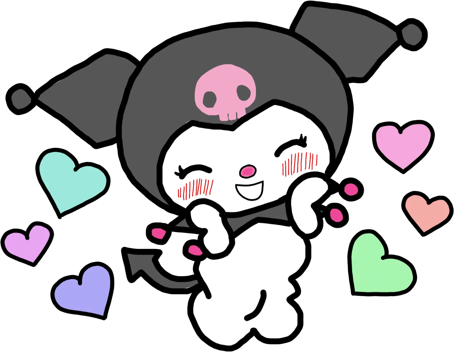 Kuromi avatar cá tính, thể hiện nét riêng của bạn trên mạng xã hội.