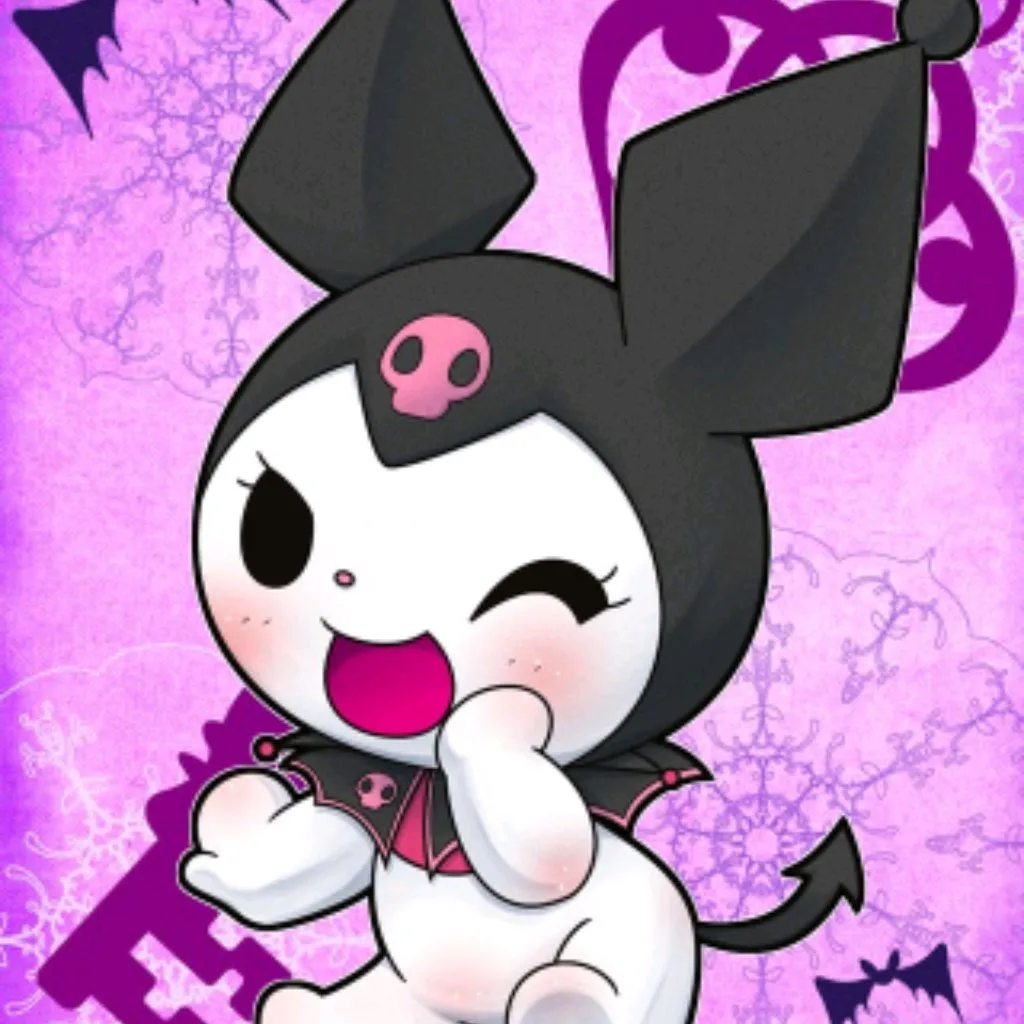 Avatar Kuromi cute, phong cách anime ngộ nghĩnh và nổi bật.