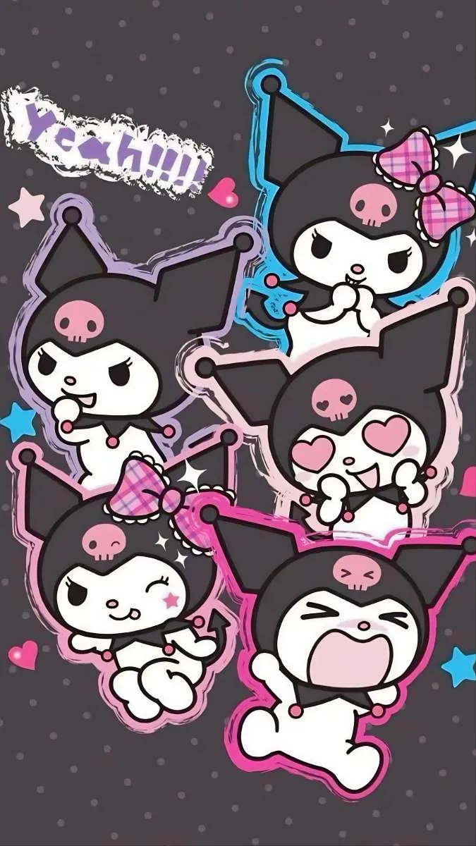 Hình ảnh Kuromi tinh nghịch, lựa chọn không thể bỏ qua cho fan Sanrio.