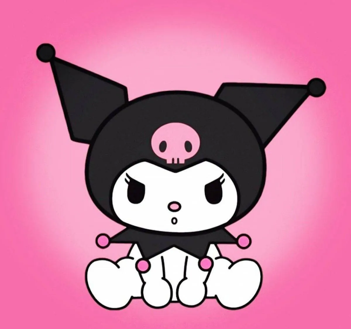 Tạo điểm nhấn với avatar Kuromi đầy bí ẩn và cuốn hút.