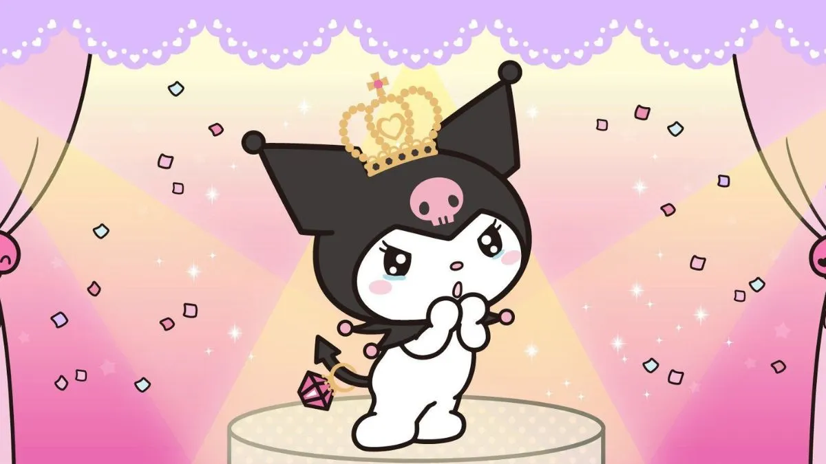 Hình ảnh Kuromi cute, phù hợp với tín đồ yêu sự dễ thương đặc biệt.