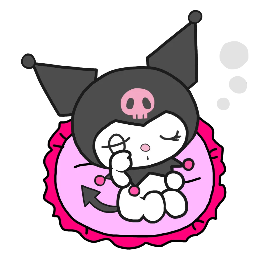 Tô điểm trang cá nhân với avatar Kuromi cute và dễ thương.