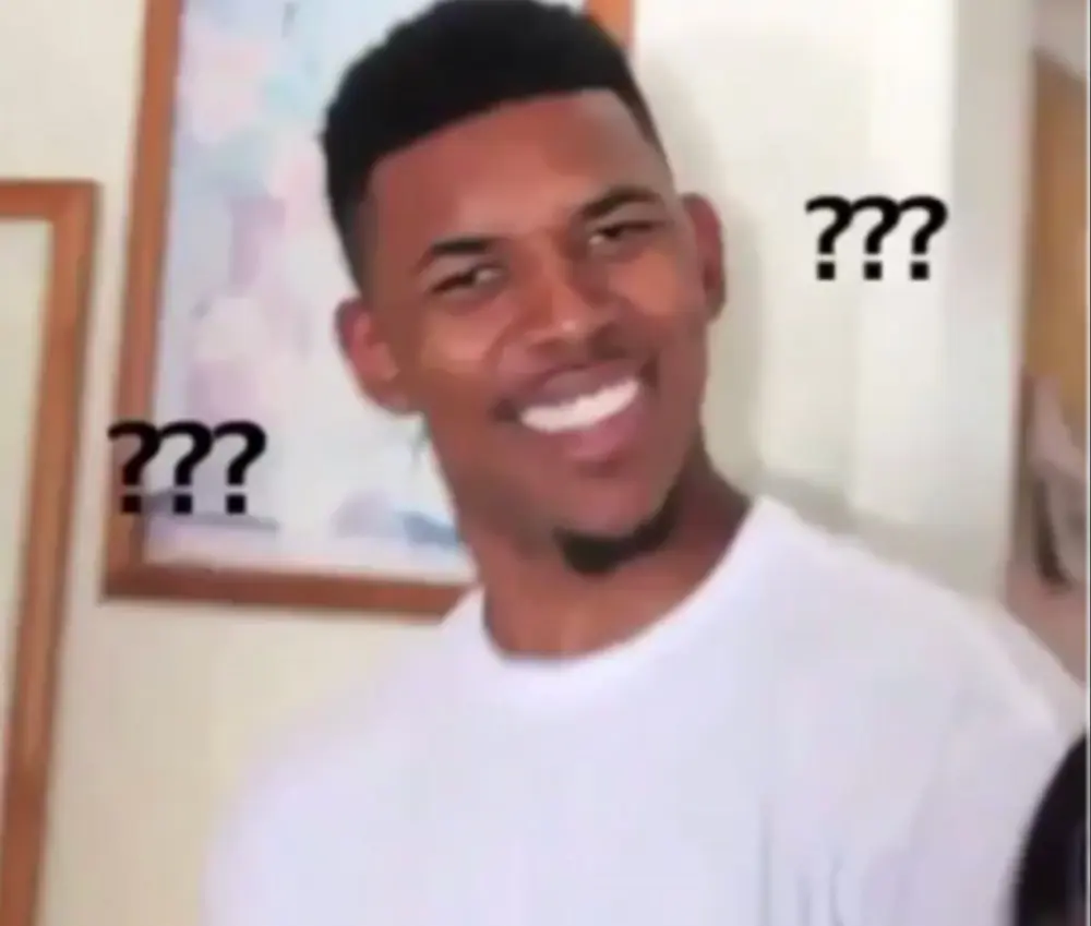 meme từ chối với biểu cảm hài hước