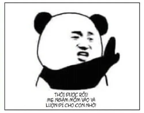Meme từ chối dễ thương khó cưỡng