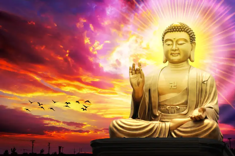 Hình nền Phật đẹp, tạo không gian làm việc thư giãn