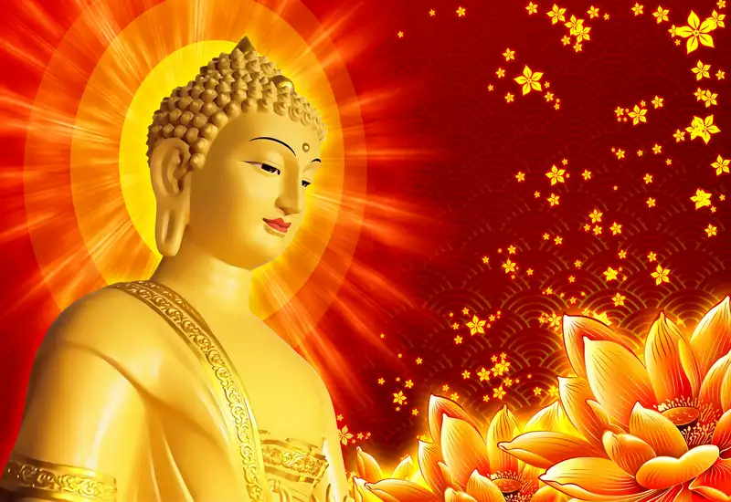 Khơi dậy sự tĩnh lặng trong tâm trí với hình nền Phật