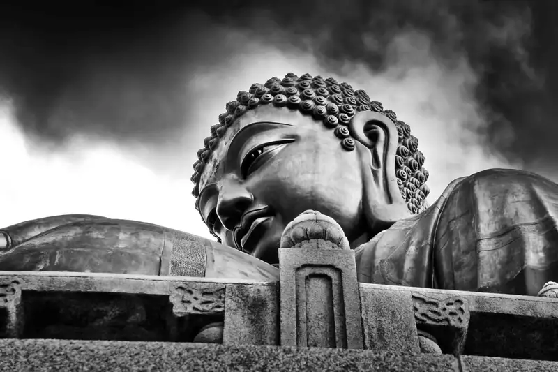 Hình nền Phật giúp tạo cảm giác tĩnh lặng mọi lúc