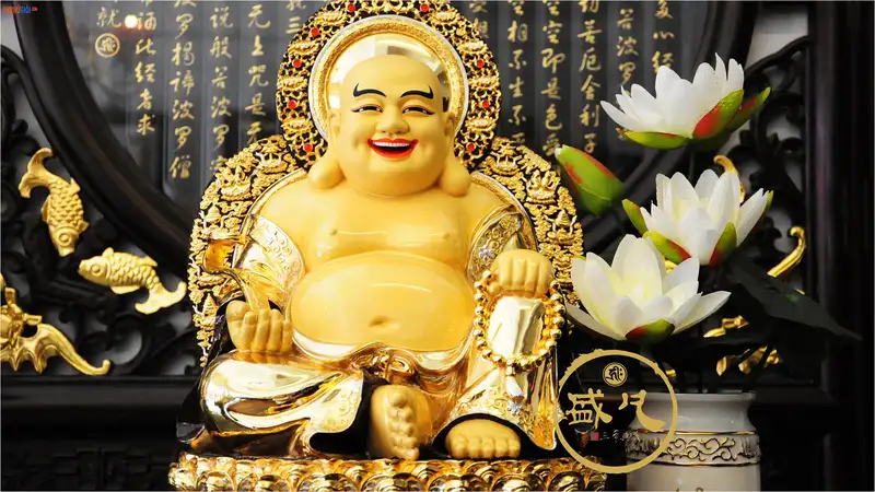 Tận hưởng sự bình yên cùng hình nền Phật