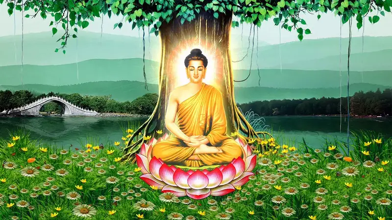 Hình nền Phật tuyệt đẹp, giúp bạn thư giãn ngay tại chỗ làm