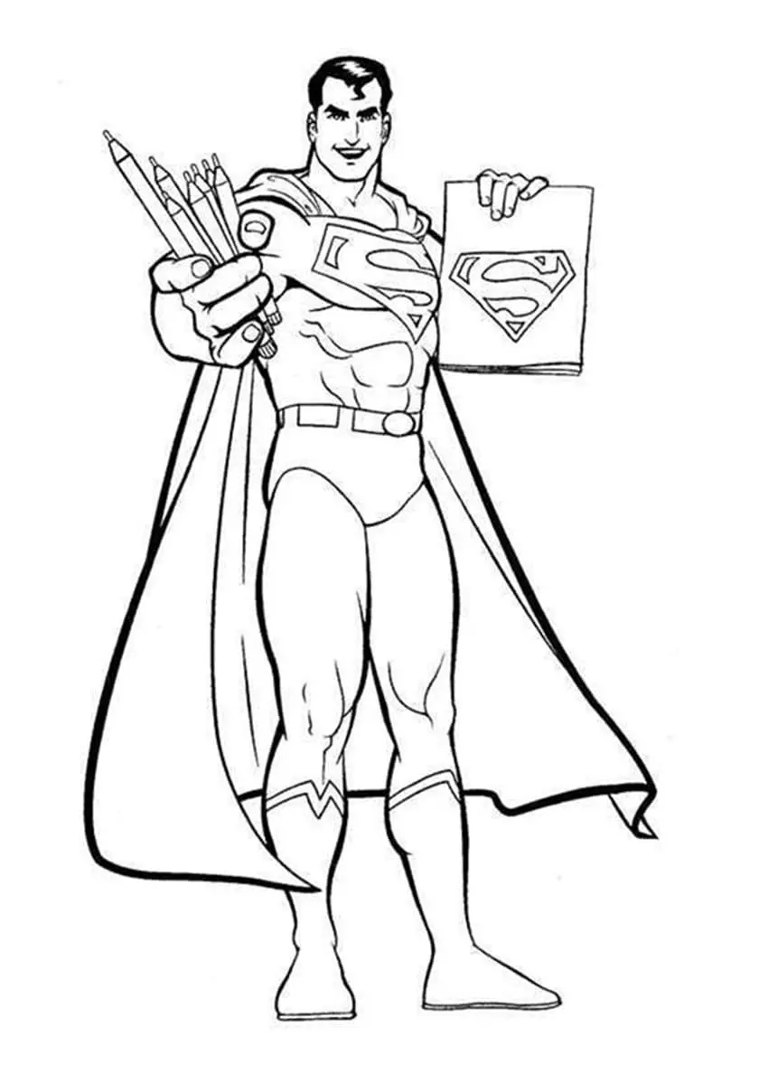 Tranh tô màu Superman là sự lựa chọn hoàn hảo cho bé yêu Tranh tô màu Superman là sự lựa chọn hoàn hảo cho bé yêu