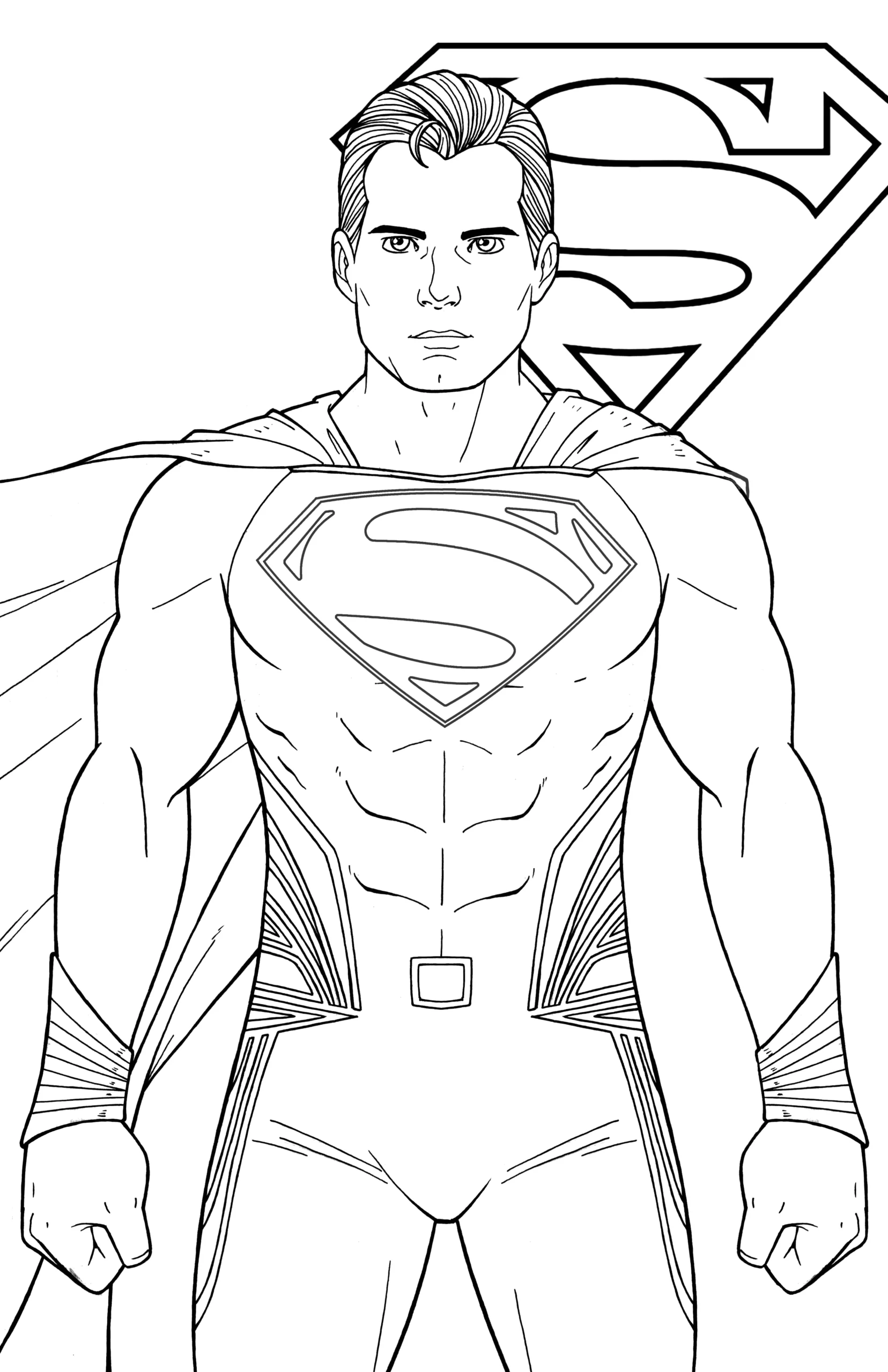 Tranh tô màu Superman tạo cảm hứng sáng tạo cho trẻ nhỏ Tranh tô màu Superman tạo cảm hứng sáng tạo cho trẻ nhỏ