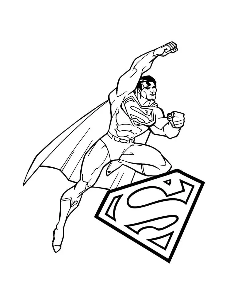 Tranh tô màu Superman giúp trẻ tự tin thể hiện ý tưởng Tranh tô màu Superman giúp trẻ tự tin thể hiện ý tưởng