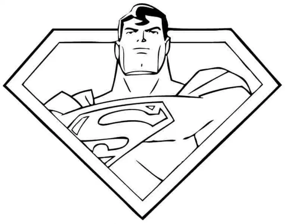 Tranh tô màu Superman khuyến khích trẻ yêu thích nghệ thuật Tranh tô màu Superman khuyến khích trẻ yêu thích nghệ thuật