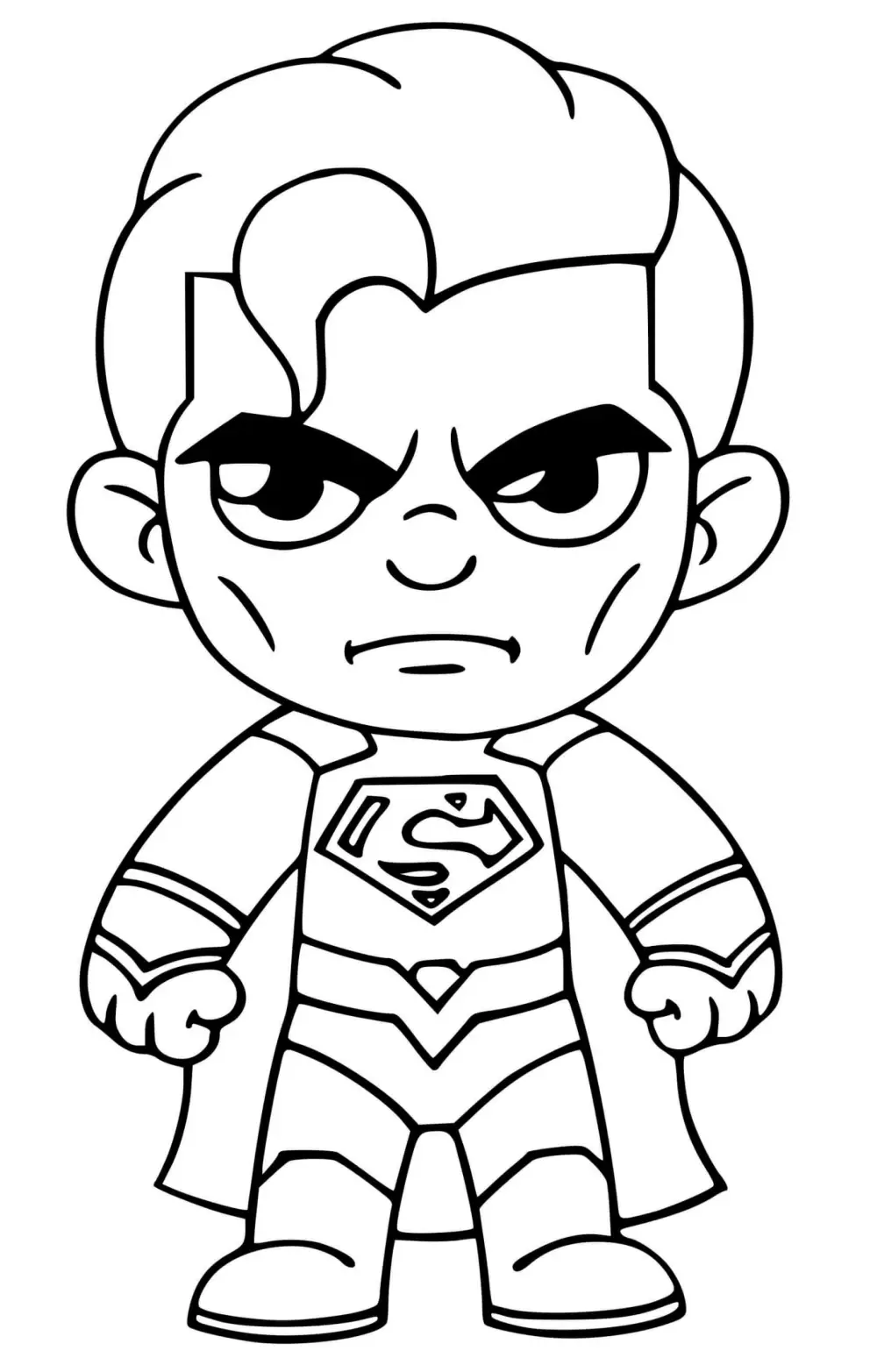 Tranh tô màu Superman dành cho bé yêu thích các hoạt động mỹ thuật Tranh tô màu Superman dành cho bé yêu thích các hoạt động mỹ thuật