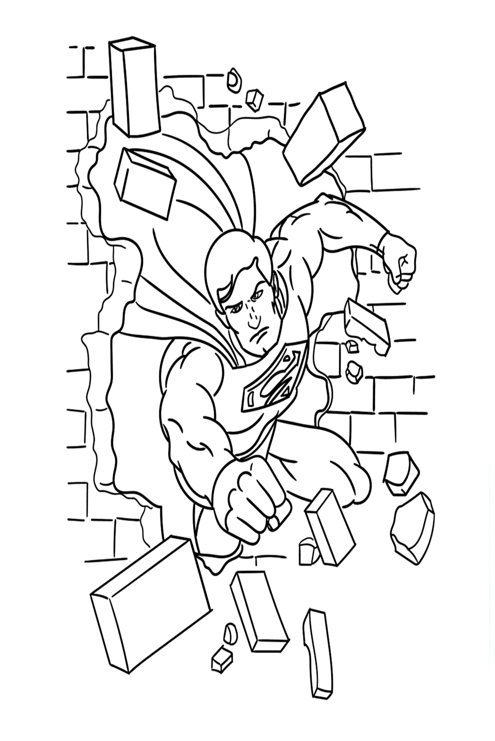 Tranh tô màu Superman phù hợp với trẻ yêu thế giới siêu anh hùng Tranh tô màu Superman phù hợp với trẻ yêu thế giới siêu anh hùng