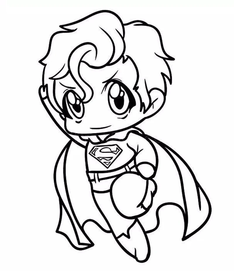 Tranh tô màu Superman mang lại giờ phút học tập vui vẻ Tranh tô màu Superman mang lại giờ phút học tập vui vẻ
