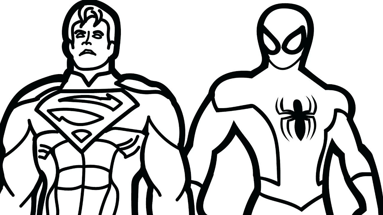 Tranh tô màu Superman là món quà giáo dục thú vị cho trẻ Tranh tô màu Superman là món quà giáo dục thú vị cho trẻ