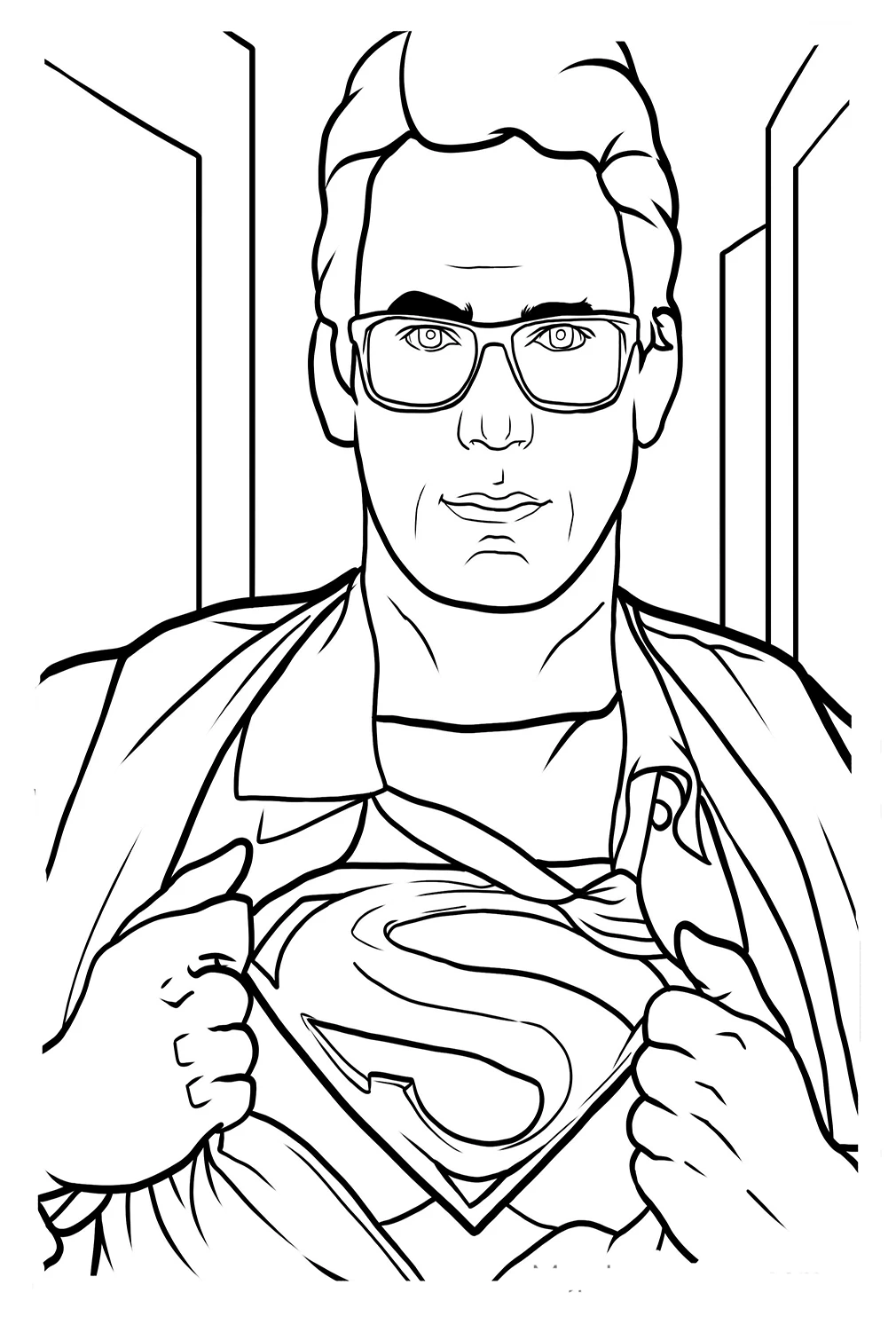 Tranh tô màu Superman khuyến khích sự sáng tạo của trẻ Tranh tô màu Superman khuyến khích sự sáng tạo của trẻ